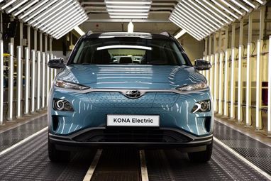 Hyundai открывает производство электрокроссовера Kona Electric на заводе в Чехии (фото)