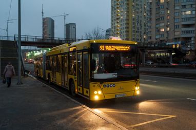 Общественный транспорт в Киеве