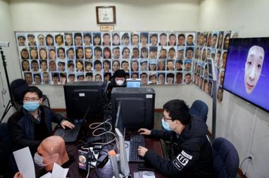 В Китае разработана технология распознавания лиц в масках (фото)