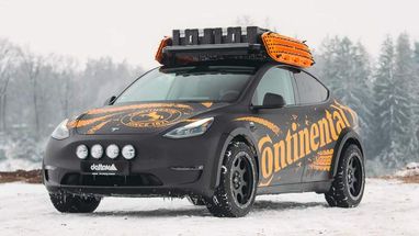 Из Tesla Model Y сделали версию для бездорожья