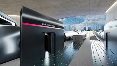 Hyperloop демонстрирует новый проект грузового вакуумного поезда