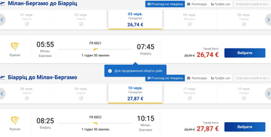 Ryanair додав ще три рейси Європою: маршрути бюджетних подорожей