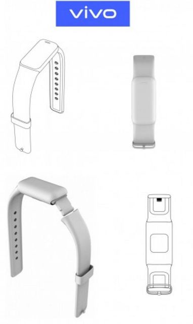 Vivo запатентовала умные часы с изогнутым дисплеем (схема)