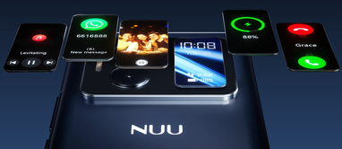 Nuu представила смартфон із другим екраном за $300 (фото, відео)