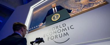 Дональд Трамп під час Всесвітнього економічного форуму в Давосі представив нову міжнародну ініціативу — Раду миру.