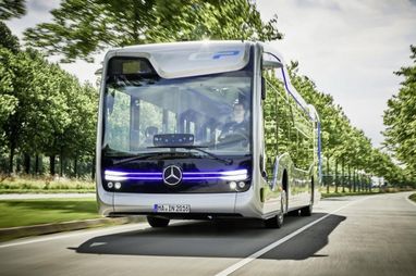 Mercedes-Benz представил беспилотный городской автобус (фото)