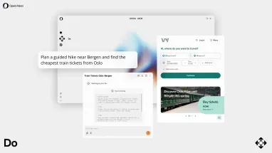 Opera представила браузер Neon з ШІ-агентами