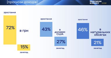 Який курс долара на наступний рік закладає в бюджети бізнес: опитування ЄБА