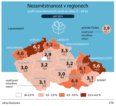 Рівень безробіття в Чехії зріс: у яких містах найбільше безробітних