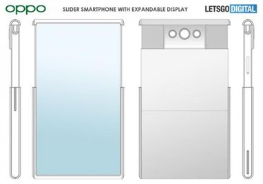 OPPO розробляє смартфон-слайдер з гнучким дисплеєм (схема)