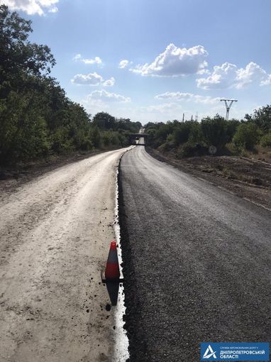 Стартовал ремонт дороги Днепр - Николаев (фото)