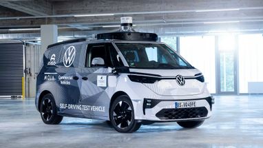 Volkswagen представил беспилотный минивэн