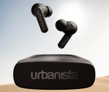 Urbanista випустить перші у світі навушники із сонячною батареєю