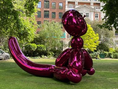 Кошти на допомогу Україні. Скульптуру Джеффа Кунса продали на аукціоні Christie’s за $11,5 млн