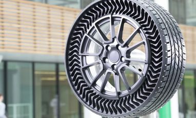 Tesla ведет переговоры об использовании безвоздушных шин Michelin