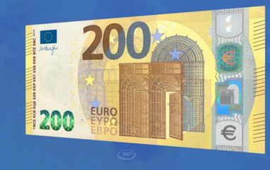 У Євросоюзі показали нові банкноти номіналом 100 і 200 євро (фото)