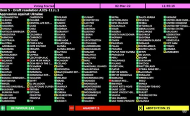 Генассамблея ООН приняла историческую резолюцию по Украине