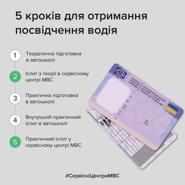 Інфографіка: Головний сервісний центр МВС