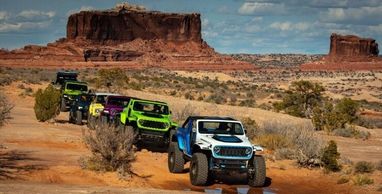 Jeep презентовал сразу семь новых моделей