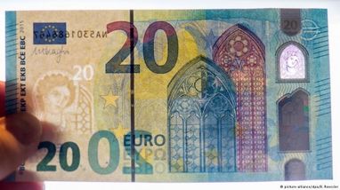 ЕЦБ обновит дизайн 20-евровой купюры