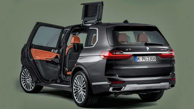 Компания BMW запатентовала уникальные задние двери (фото)