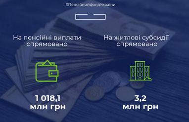 Пенсионный фонд Украины начал финансирование выплат в июне (инфографика)