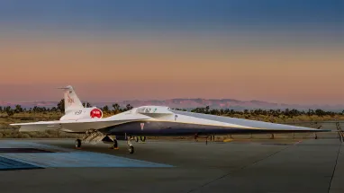 NASA и Lockheed Martin представили бесшумный сверхзвуковой самолет