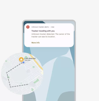 Новая функция Android будет предупреждать пользователей о слежке за ними