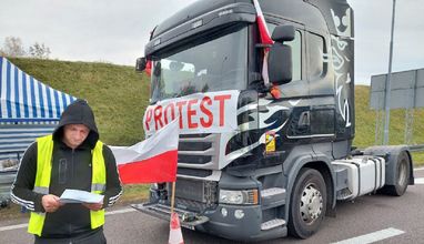 Польські фермери можуть приєднатися до протесту перевізників на кордоні з Україною
