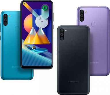 Samsung представила Galaxy M11 з потрійною камерою (фото)