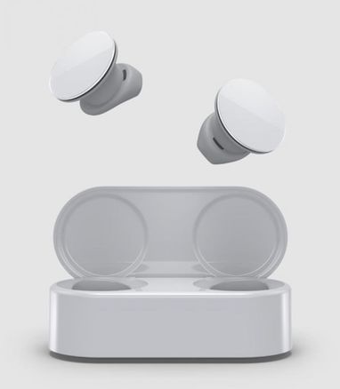 Microsoft представила перші бездротові навушники Surface Earbuds (фото, відео)