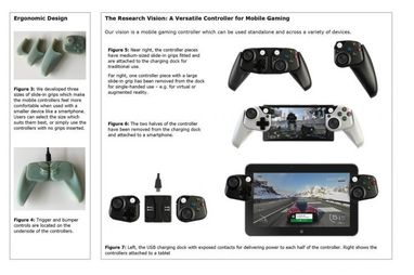 Microsoft запатентовала прототип Xbox-контроллера для смартфона (фото)