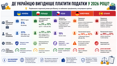 Налоги для украинцев в Европе: где выгоднее всего жить и работать в 2026 году