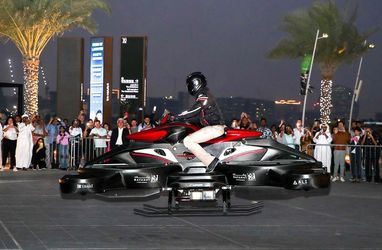 В Абу-Даби представили летающий ховербайк Xturismo