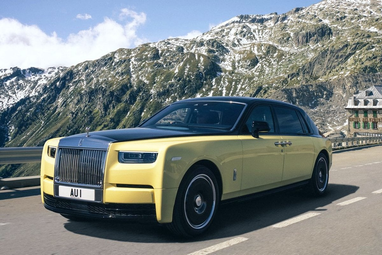 Rolls-Royce представил эксклюзивный седан Phantom Goldfinger в честь фильма о Джеймсе Бонде