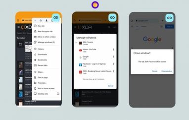 Android 12 дозволить відкривати кілька вікон браузера Chrome, як на комп'ютері