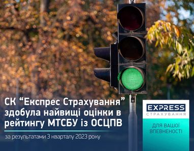СК «Экспресс Страхование» получила самые высокие оценки в рейтинге МТСБУ по ОСАГО