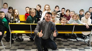 Райф и KSE Foundation обустроили укрытие в Светловодском лицее для 500 школьников