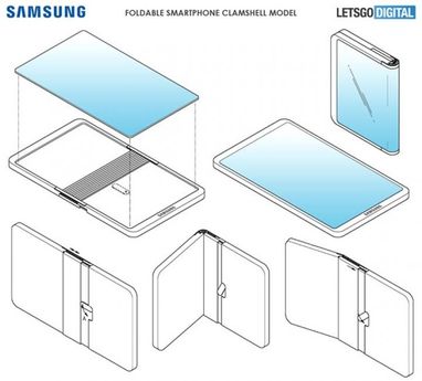 Розкрито дизайн нової "розкладачки" Samsung