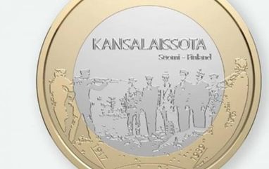 У Фінляндії вилучають з обігу ювілейну монету з розстрілом (фото)