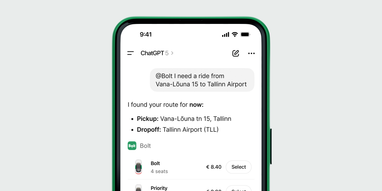 Bolt інтегрувався з ChatGPT