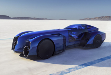 Renault показала рекордно-гоночный болид Filante Record 2025 (фото, видео)
