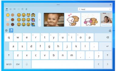 Windows 10 отримає оновлену екранну клавіатуру, поліпшену роботу з емодзі