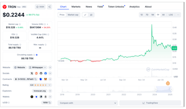 Этот недооцененный мем-коин может превзойти TRX — готовьтесь к x200 прибыли в начале 2025 года!