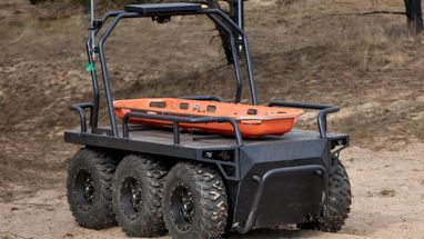 Запущено у виробництво робота, який може евакуювати одразу двох поранених — Федоров