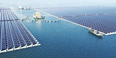 В Індії збудують найбільшу у світі сонячну електростанцію на воді