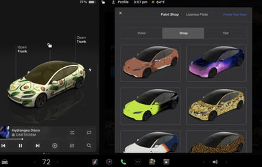 Tesla випустила святкове оновлення 2025 року