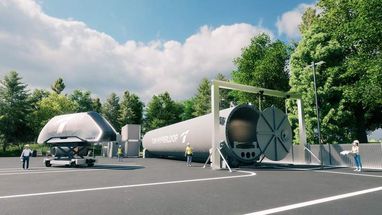 Першу станцію Hyperloop заклали в Німеччині