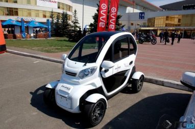 В Україні представили електромобіль за 150 тисяч (фото)