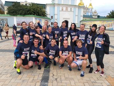 Таскомбанк взяв участь у ювілейному Wizz Air Kyiv City Marathon!